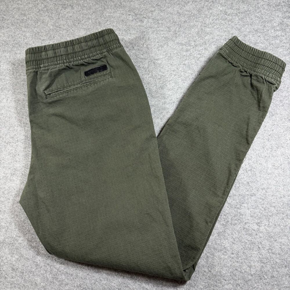 Southpole Flex Movement Joggers Mens XL Olive Ripstop Canvas Stretch Drawstring